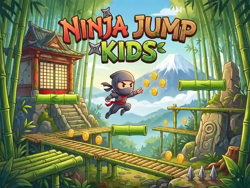 Spill Ninja Jump Kids online