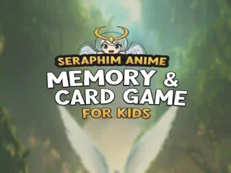Spill Seraphim Anime minne og kortspill for barn online