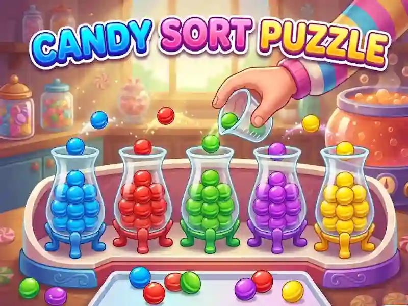 Spill Candy Sort Puzzle online
