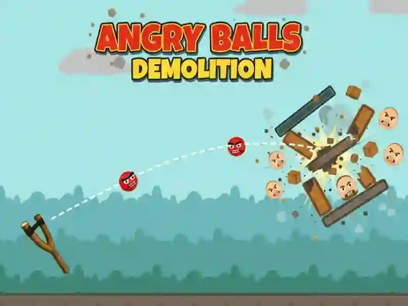 Spill Angry Balls Demolition online