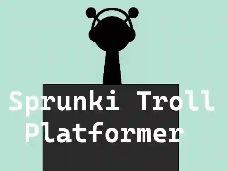 Spill Sprunki Troll-plattformspiller online