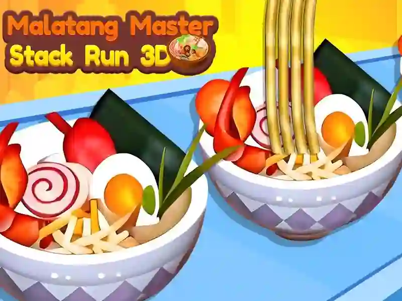Spill Malatang Master Stack Run 3D online