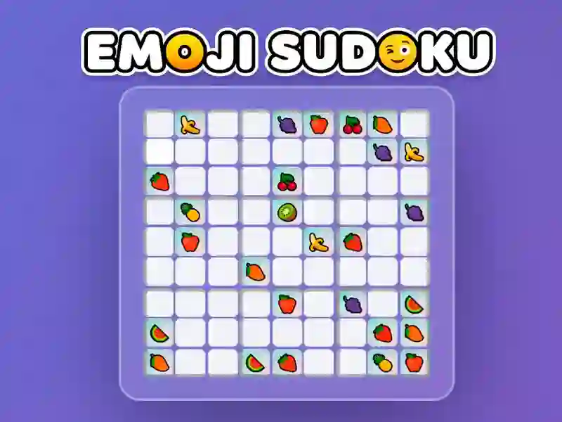 Spill Emoji Sudoku online
