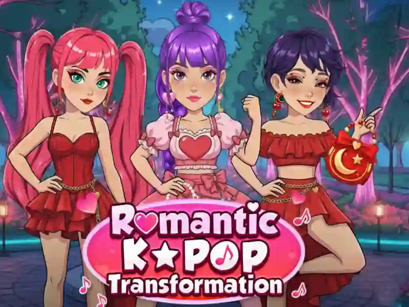 Spill Romantisk K Pop Transformasjon online