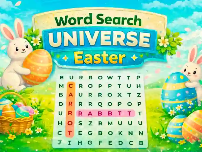 Spill Word Search Universe Easter online