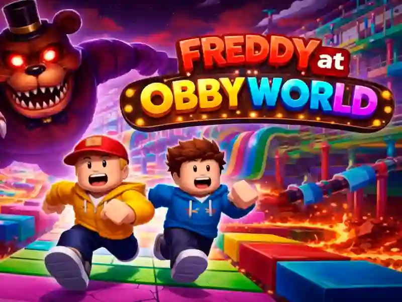 Spill Freddy i Obby World online