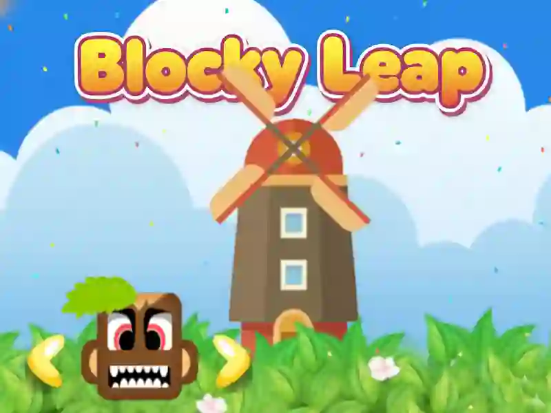 Spill Blocky Leap online