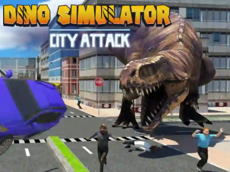 Spill Dino Simulator City Attack online