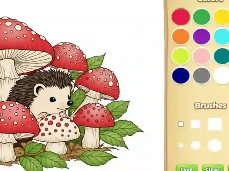 Spill Cartoon Animal Coloring Book for Kids online