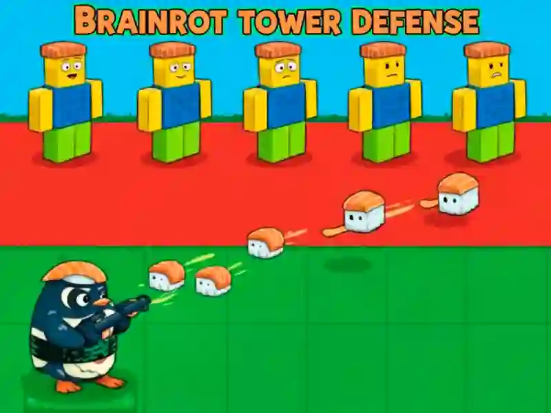 Spill Brainrot Tower Defense online