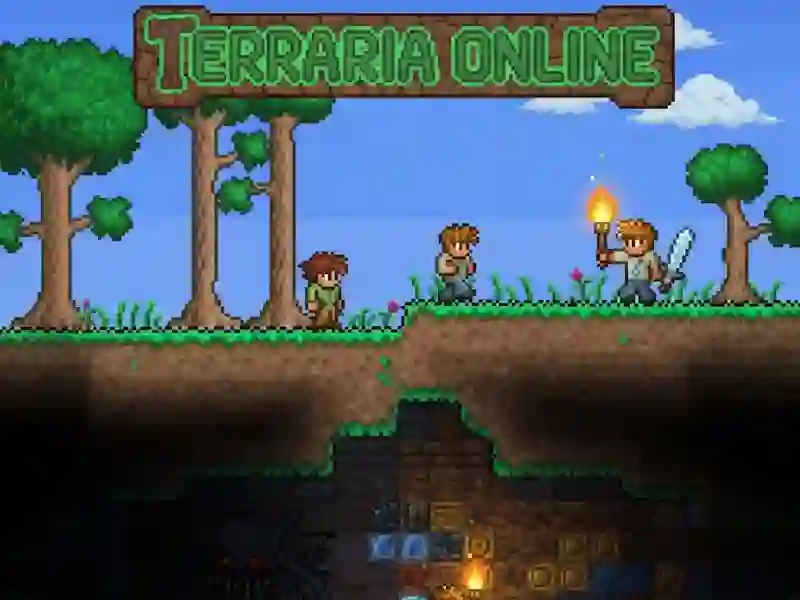 Spill Terraria på nett online