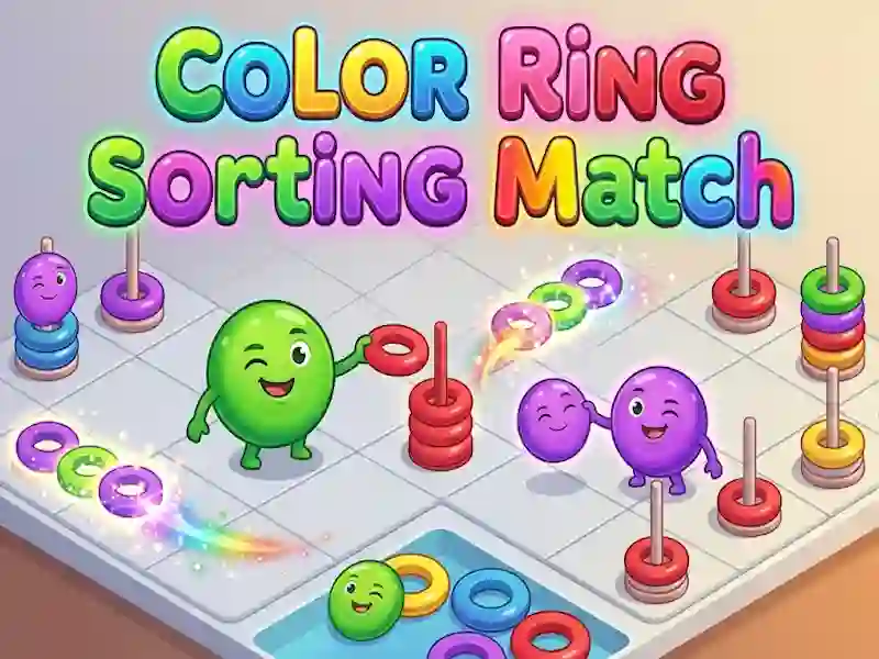 Spill Color Ring Sorting Match online