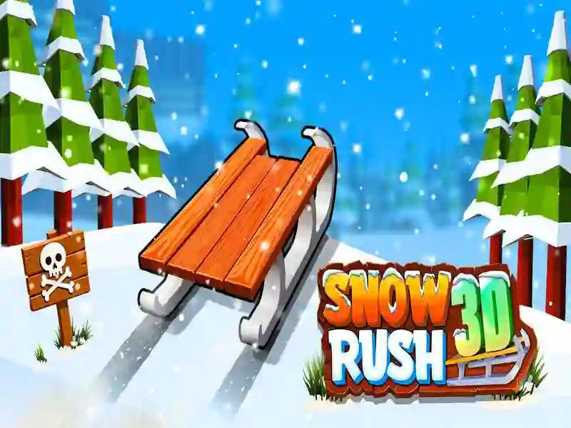 Spill Snow Rush 3d online Spill Snow Rush 3d online