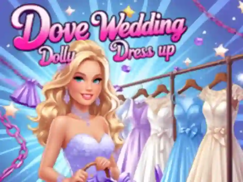 Spill Dove Wedding Dolly Dress Up online