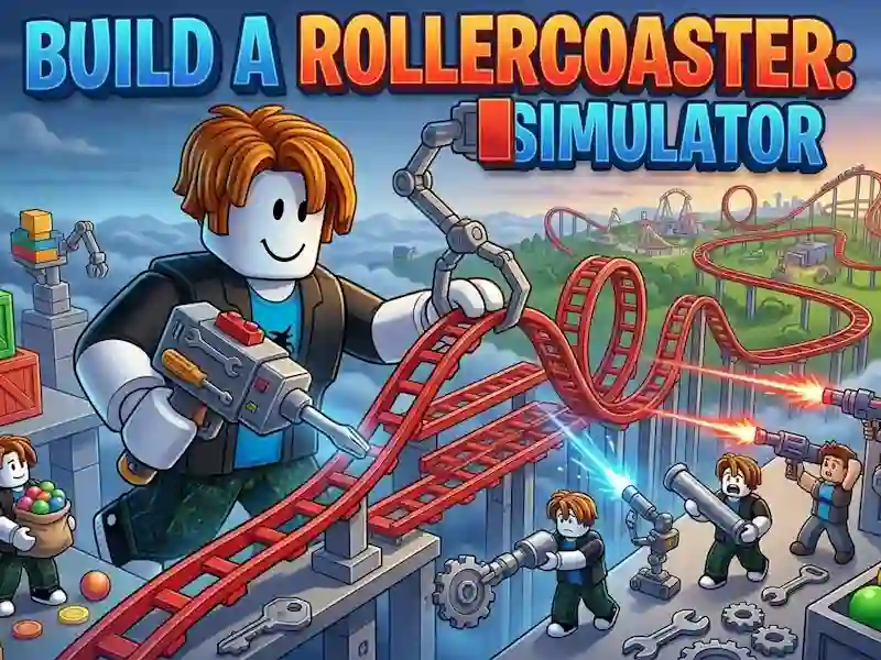 Spill Bygg en Rollercoaster: Simulator online