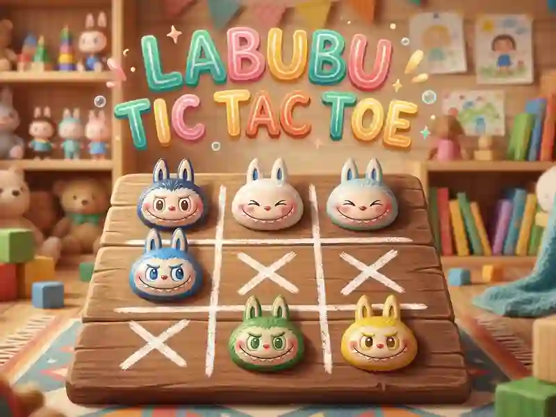 Spill Labubu Tic Tac Toe online