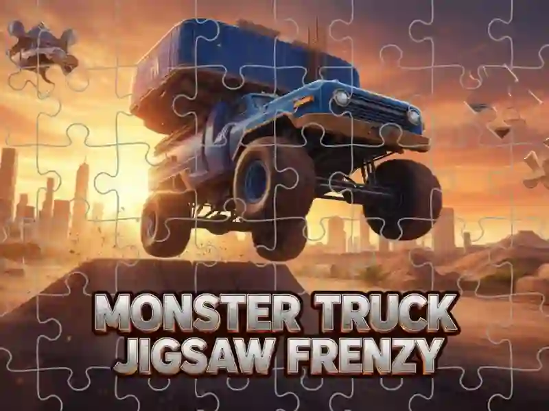 Spill Monster Truck Jigsaw Frenzy online