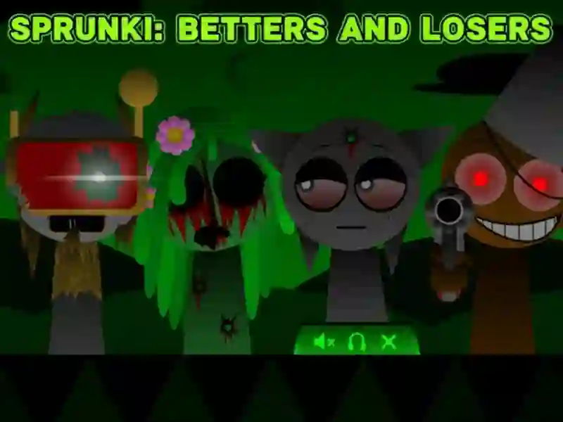 Spill Sprunki: Bedre og taper online