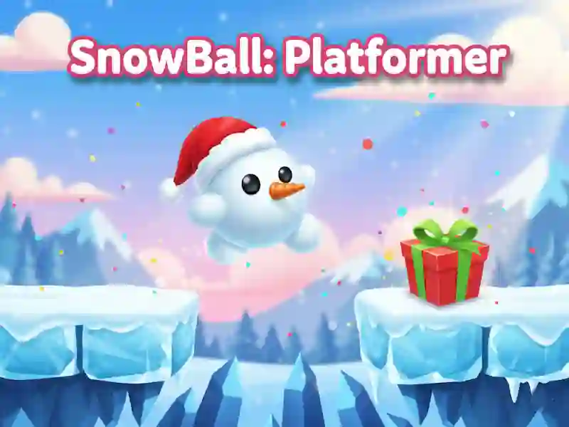 Spill SnowBall: Plattformspiller online