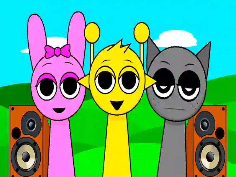 Spill Sprunki Monster Music Beats online