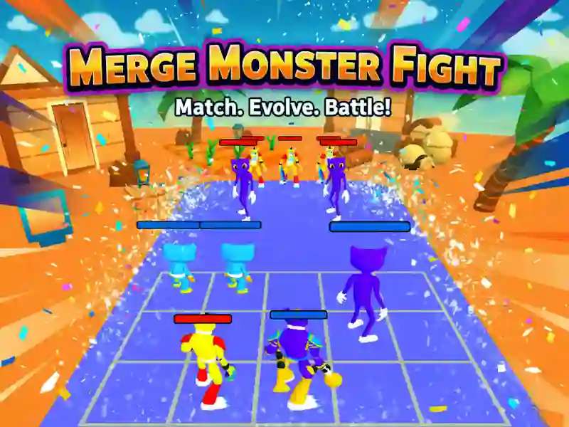 Spill Slå sammen Monster Fight online