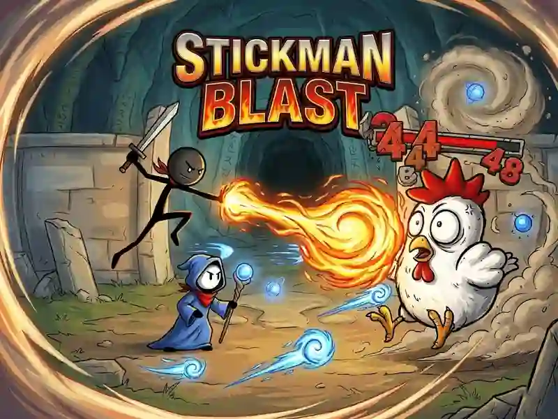 Spill Stickman Blast online
