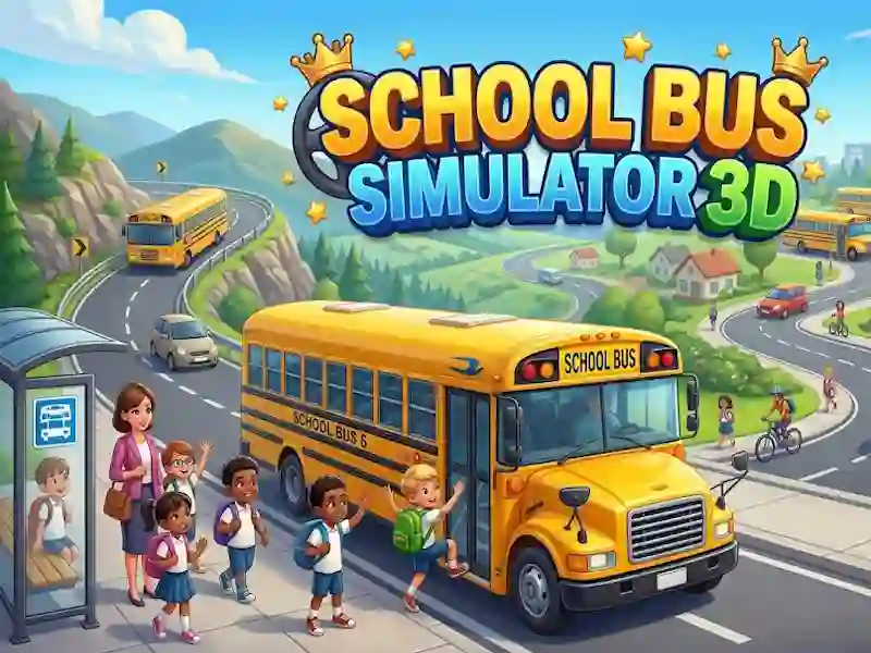 Spill School Bus Simulator 3D online