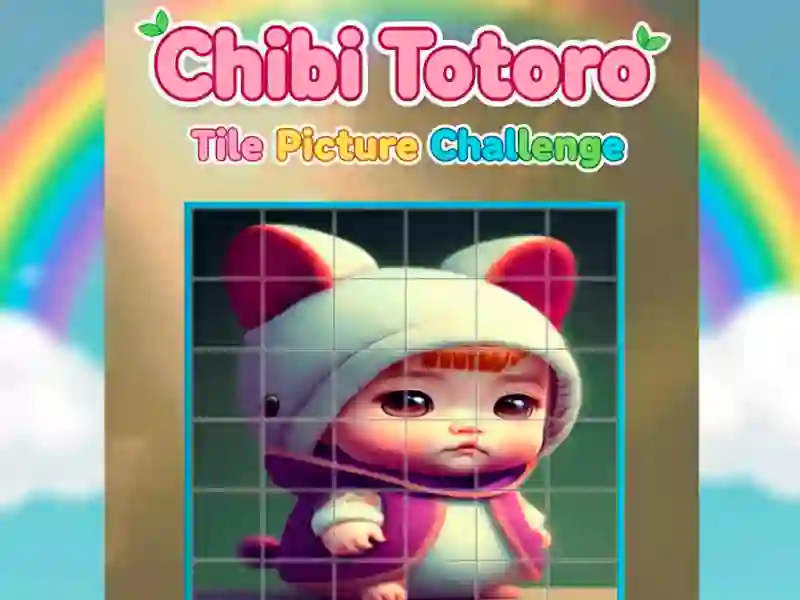 Spill Chibi Totoro Tile Picture Challenge online