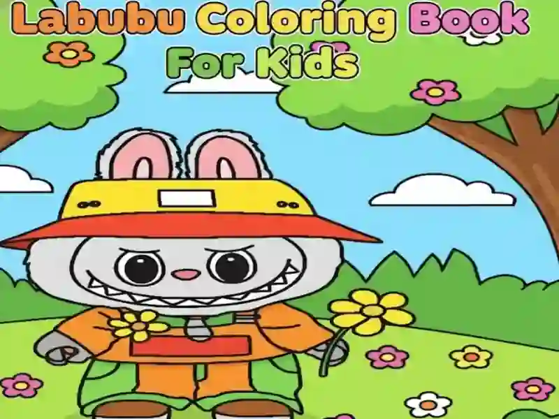 Spill Labubu Fargebok for barn online Spill Labubu Fargebok for barn online