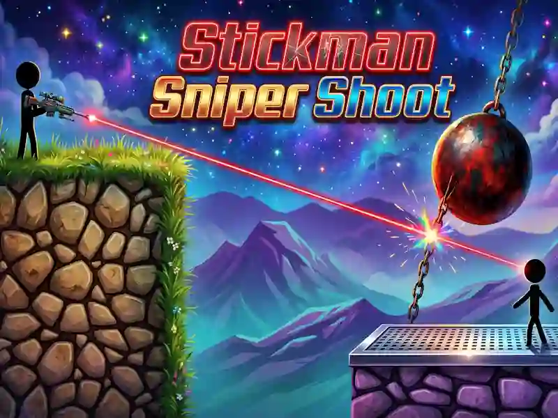 Spill Stickman Sniper Shoot online