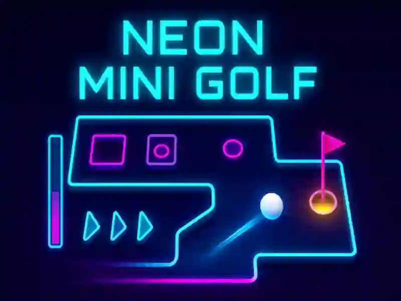 Spill Neon minigolf online