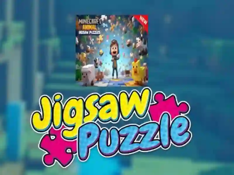 Spill Minecraft Animal Jigsaw-gåter online