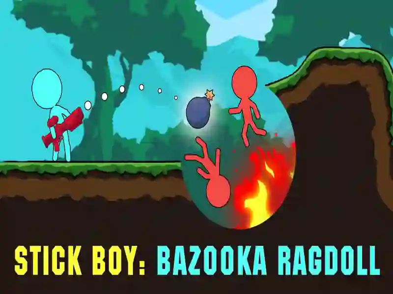 Spill Stick Boy: Bazooka Ragdoll online