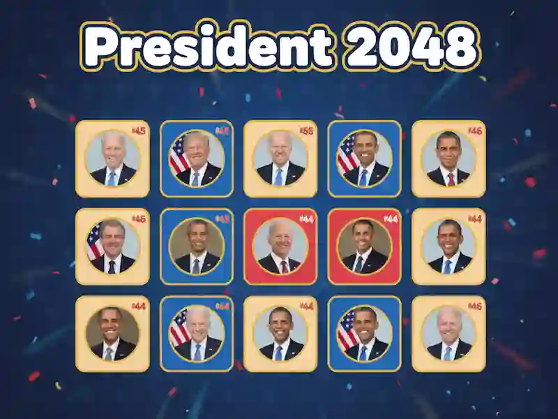 Spill President 2048 online