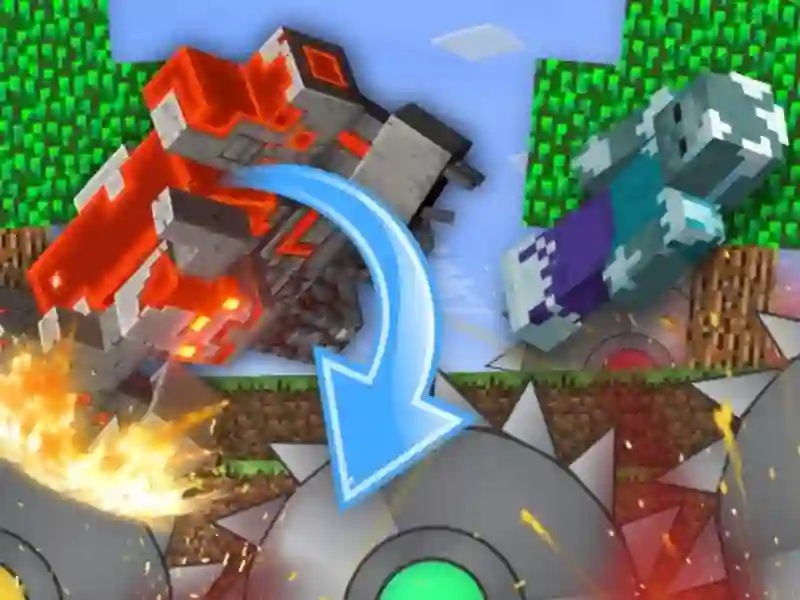 Spill Mobs gården i mineblokk! online