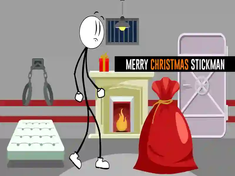 Spill God jul Stickman online