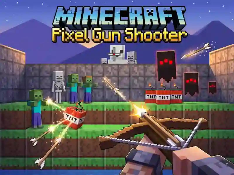 Spill Minecraft Pixel Gun Shooter online