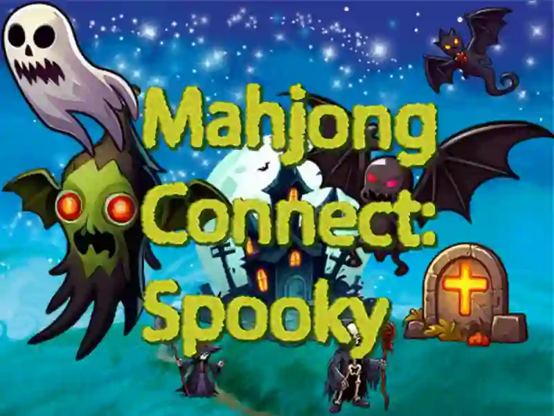 Spill Mahjong Connect Spooky online