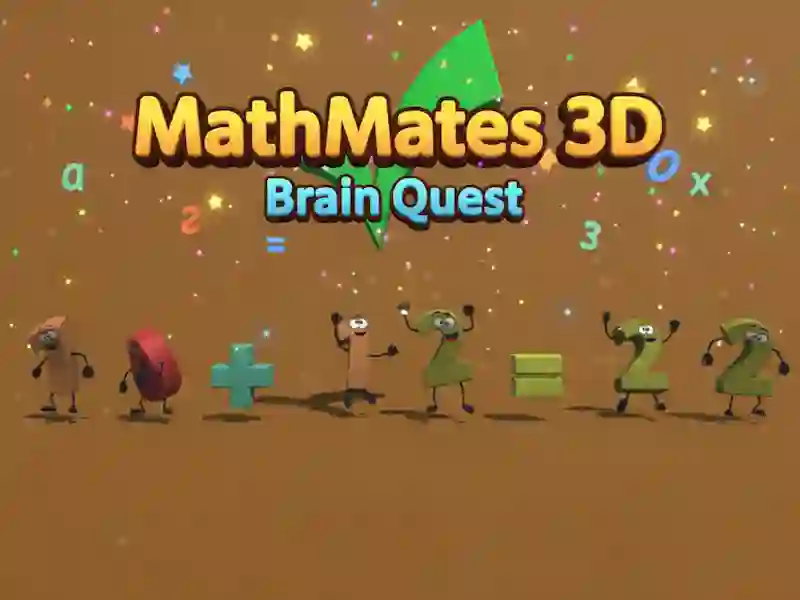 Spill MathMates 3D: Brain Quest online