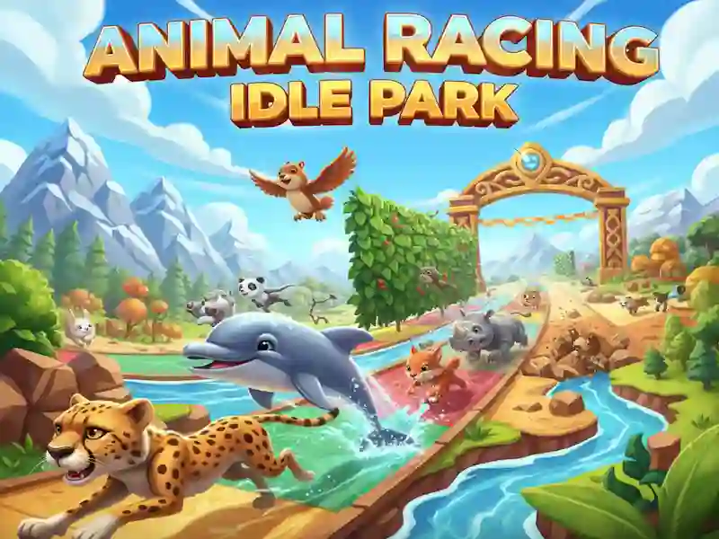 Spill Animal Racing Idle Park online