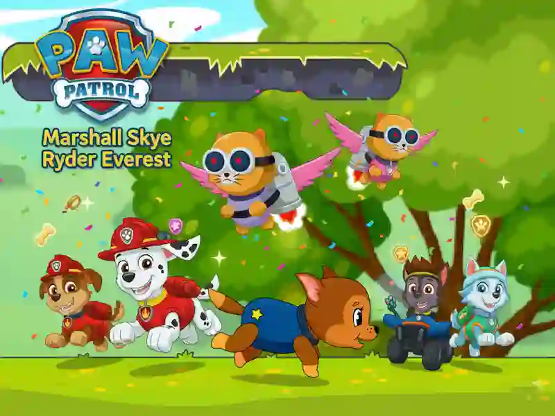 Spill Paw Patrol Marshall Skye Ryder Everest online