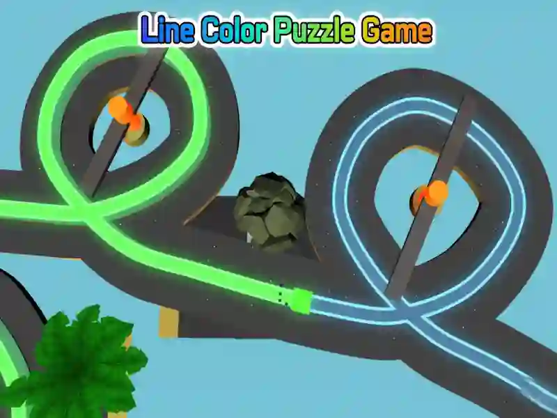 Spill Line Color Puzzle Game online