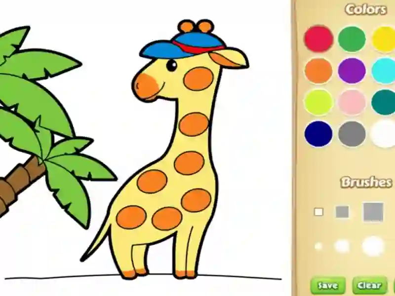 Spill Easy Animal Coloring Book for Kids online