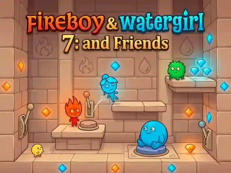 Spill Fireboy & Watergirl 7: and Friends online