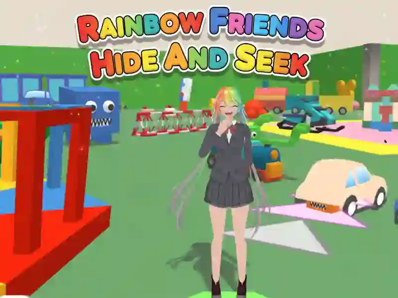 Spill Rainbow Friends Hide And Seek online