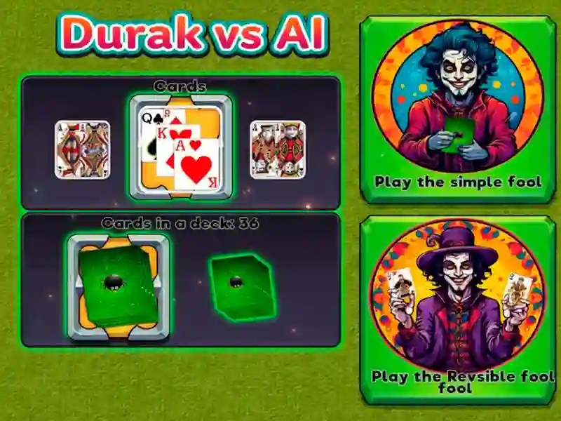 Spill Durak vs AI online