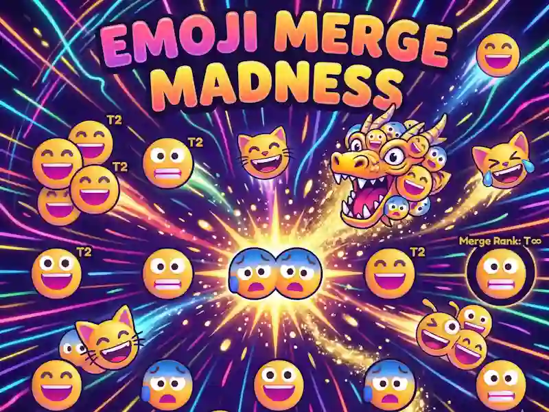 Spill Emoji Merge Madness online