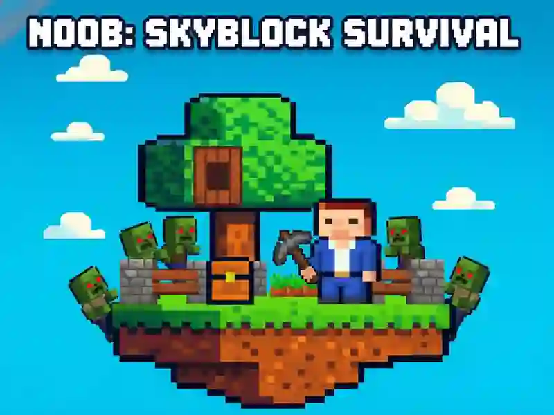 Spill Noob: Skyblock Survival online