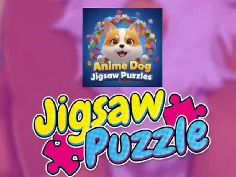 Spill Anime Dog Jigsaw Puslespill online
