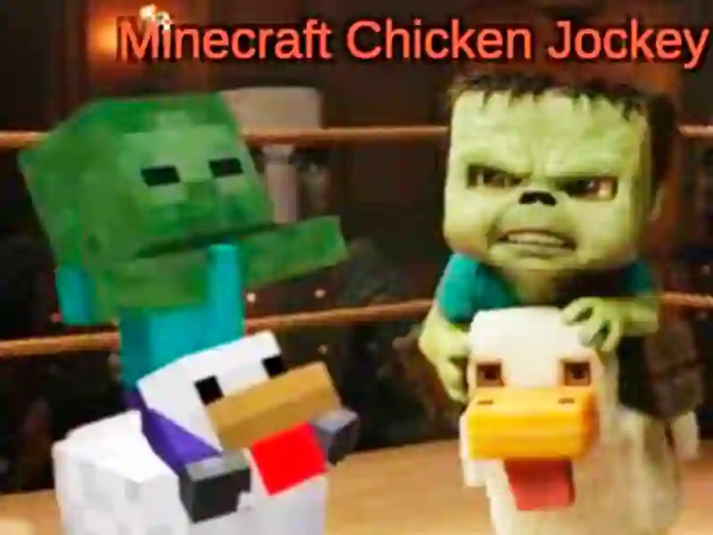 Spill Minecraft Chicken Jockey online